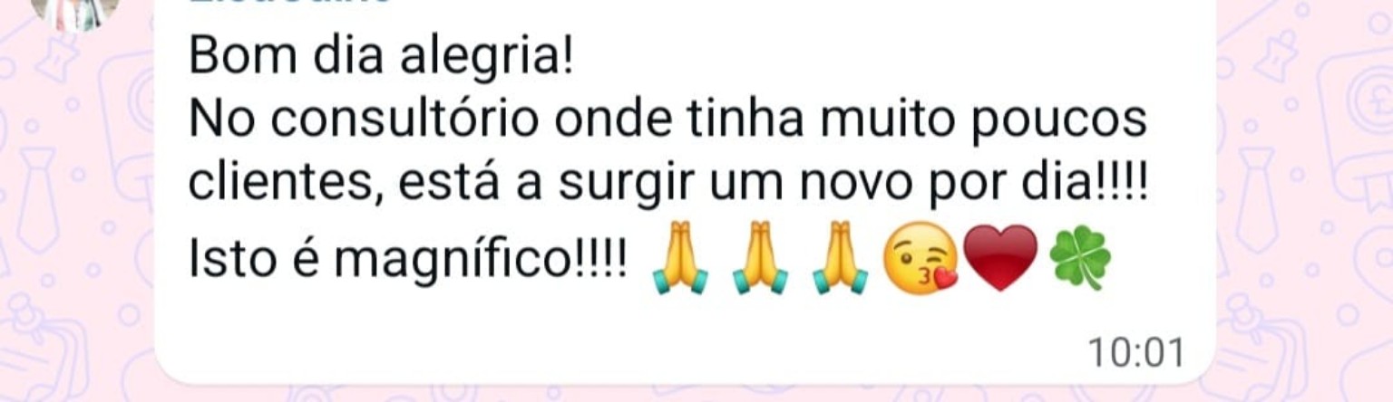 Testemunho de participante de ciclo Reset